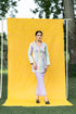 Kasak Hand-embroidered Wrap Dress